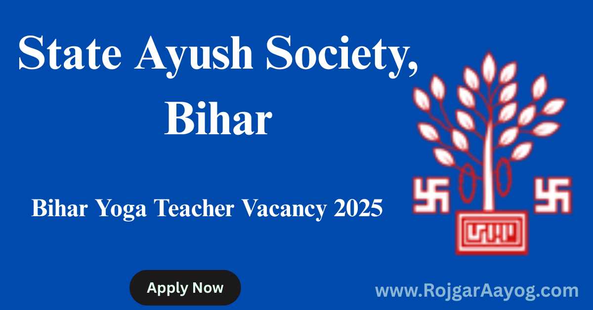 Yoga Teacher Vacancy 2025